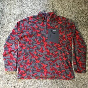 Men's XL Eddie Bauer fleece quarter zip jacket